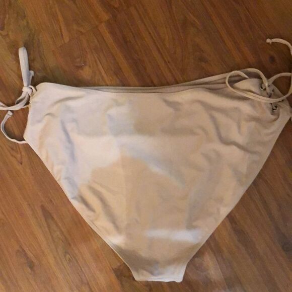 NWT forever 21 nude corset side lease up bikini bottoms 3X - Picture 5 of 5